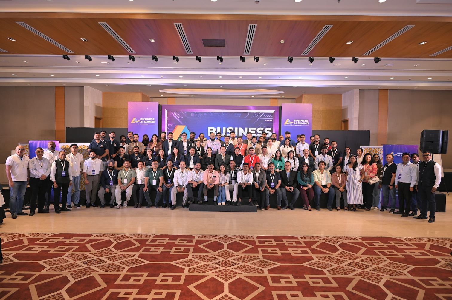 Community: Full-room group photo